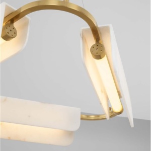 Lustra LED suspendata design modern AIDER, 63cm 157968 universul-luminii.ro