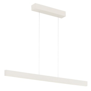 Lustra LED suspendata design modern Balans alb - Img 1