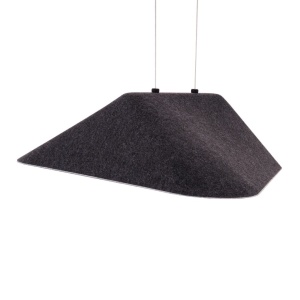 Lustra LED suspendata design modern Carbon negru 160728 universul-luminii.ro