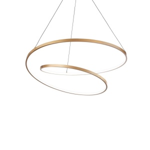 Lustra LED suspendata design modern circular Oz sp d80 dali alama - Img 1