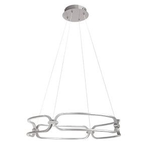 Lustra LED suspendata design modern Fringilla - Img 2