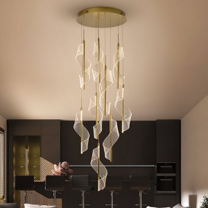 Lustra LED suspendata design modern Velas - Img 1
