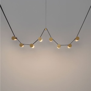 Lustra LED suspendata dimabila design XL LUMA - Img 8