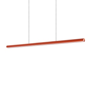 Lustra LED suspendata liniara DORICA SP1 D45 ARANCIONE