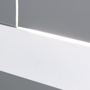 Lustra LED suspendata moderna up/down GIDEON alba 199668 universul-luminii.ro