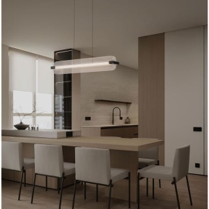 Lustra LED suspendata stil liniar EMERY - Img 2