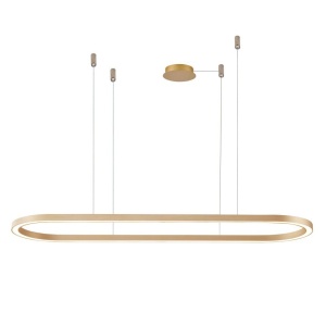 Lustra LED XXL suspendata design modern ELENA 120 DIMM GO - Img 1