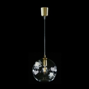 Lustra LUX decorativ fulgi de zapada din cristal SNOWFLAKE 02A 622888 universul-luminii.ro