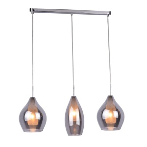 Lustra moderna AMBER MILANO 3 crom 188618 universul-luminii.ro