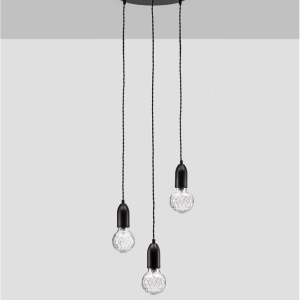 Lustra moderna cu 3 pendule design minimalist VEDA 107228 universul-luminii.ro