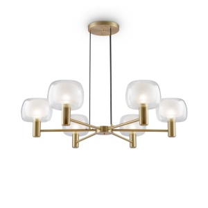 Lustra moderna cu 6 brate Vision 118598 universul-luminii.ro