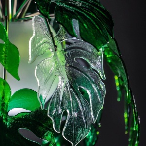 Lustra moderna design frunze MONSTERA DELICIOSA 130218 universul-luminii.ro