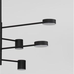 Lustra moderna dimabila cu 8 spoturi LED NORDIK 121278 universul-luminii.ro