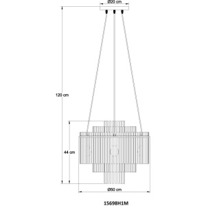 Lustra moderna suspendata GORLEY satin - Img 7