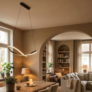 Lustra moderna suspendata LED ROSENTRA