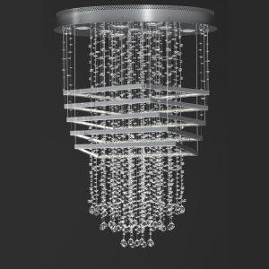 Lustra moderna Vision design LUX Cristal Bohemia Exclusive EMBRACE 01