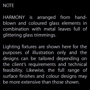 Lustra moderna Vision design LUX Cristal Bohemia Exclusive HARMONY 01 198108 universul-luminii.ro