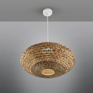 Lustra, Pendul boho style design natural Nana - Img 2