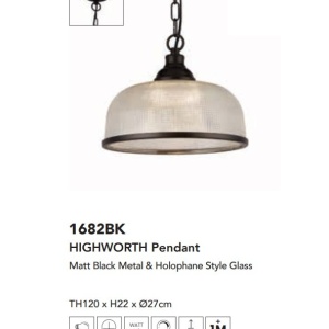Lustra, Pendul design clasic Highworth - Img 3