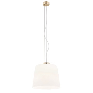 Lustra/Pendul design decorativ BERKLEY alb