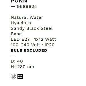 Lustra/Pendul design decorativ, PONN D 40cm 244178 universul-luminii.ro