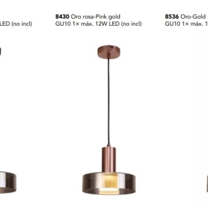 Lustra, Pendul design modern Gin auriu - Img 3