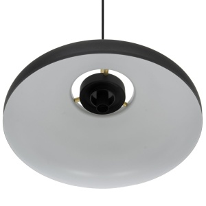 Lustra, Pendul Design Modern Minimalist, Metal, Latif negru 166918 universul-luminii.ro