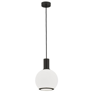Lustra / Pendul design modern SAGUNTO 20cm, negru