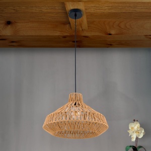 Lustra/Pendul design natural BASKET D-40cm 156508 universul-luminii.ro