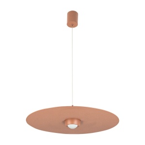 Lustra, Pendul LED 21W 3000K SANDY BRICK RED ZB-2588