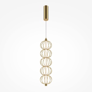 Lustra/Pendul LED design decorativ Golden Cage 145198 universul-luminii.ro