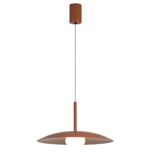 Lustra/Pendul LED design modern LIDIA cafeniu MA-8978