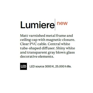 Lustra/Pendul LED design modern Lumiere-1 sp - Img 3