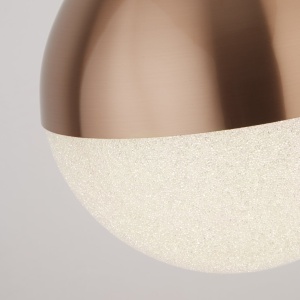 Lustra, Pendul LED Marbles cupru 139468 universul-luminii.ro