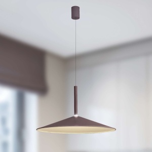 Lustra/Pendul LED reglabil CALICE cafeniu 16W - Img 2