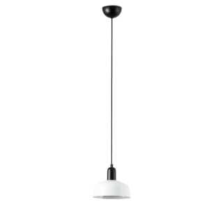 Lustra/Pendul metal TATAWIN S negru, alb