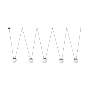 Lustra / Pendul MINE SPACE Dark grey suspension PC 5L 28210-5L