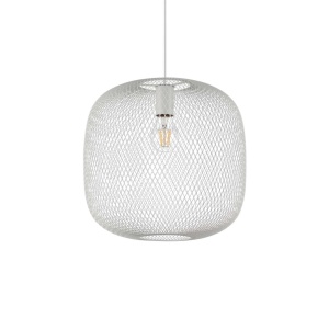 Lustra/Pendul modern design decorativ Net sp1 d34 alb