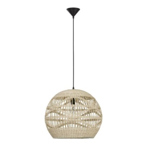 Lustra / Pendul modern design natural ratan MARLO D-48,5cm