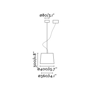 Lustra pendul moderna design elegant CONGA negru/alb 64314-54 90808 universul-luminii.ro