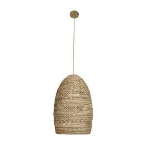 Lustra/Pendul ratan natural boho style Sharise - Img 1