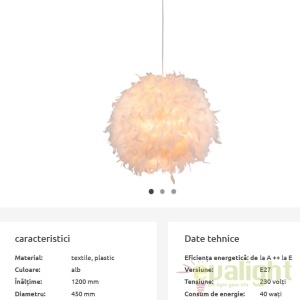 Lustra / Pendul stil modern 45cm Katunga 15057 GL 68298 universul-luminii.ro