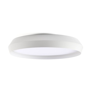 Lustra / Plafoniera LED design modern slim SHOKU 60cm alb
