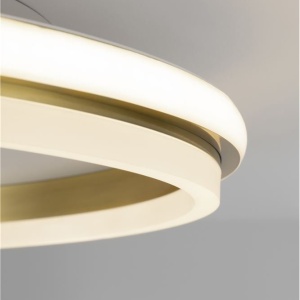 Lustra/Plafoniera LED design modern WILLOW Gold 45cm 121838 universul-luminii.ro