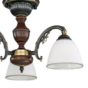 Lustra rustica aplicata cu 3 brate design italian 3800 106318 universul-luminii.ro