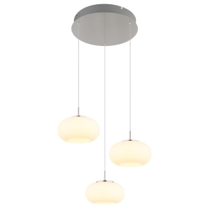 Lustra suspendata cu 3 pendule LED QUINTARA 614998 universul-luminii.ro
