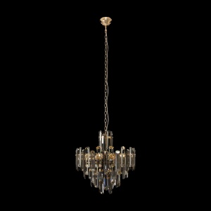 Lustra suspendata design Art Deco Flare 6L 201118 universul-luminii.ro