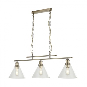 Lustra suspendata design clasic Pyramid alama antique 1277-3AB SRT