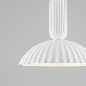 Lustra suspendata design decorativ Ghips, AMMOS alb 169068 universul-luminii.ro