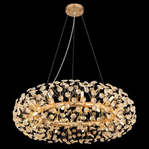 Lustra suspendata design elegant KATRINA auriu 161828 universul-luminii.ro